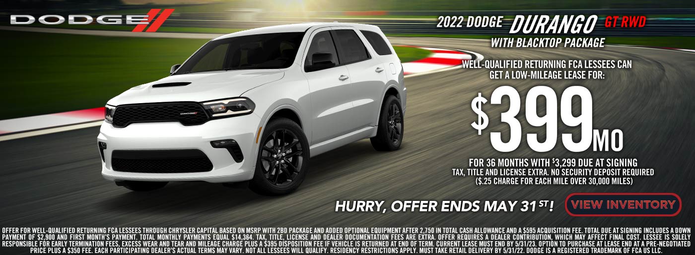 Dodge Durango May Special