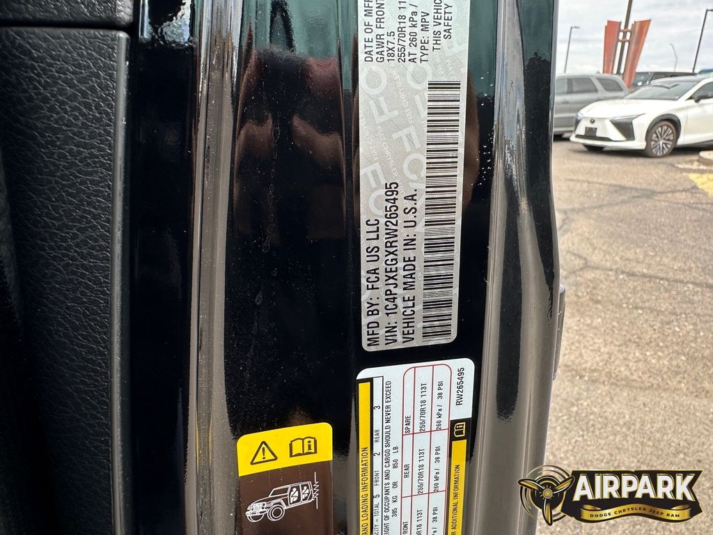 New 2024 Black Jeep 4-Door Sahara image 22