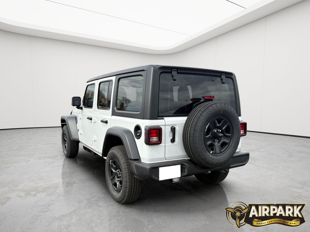 New 2026 Bright White Jeep Sport image 6