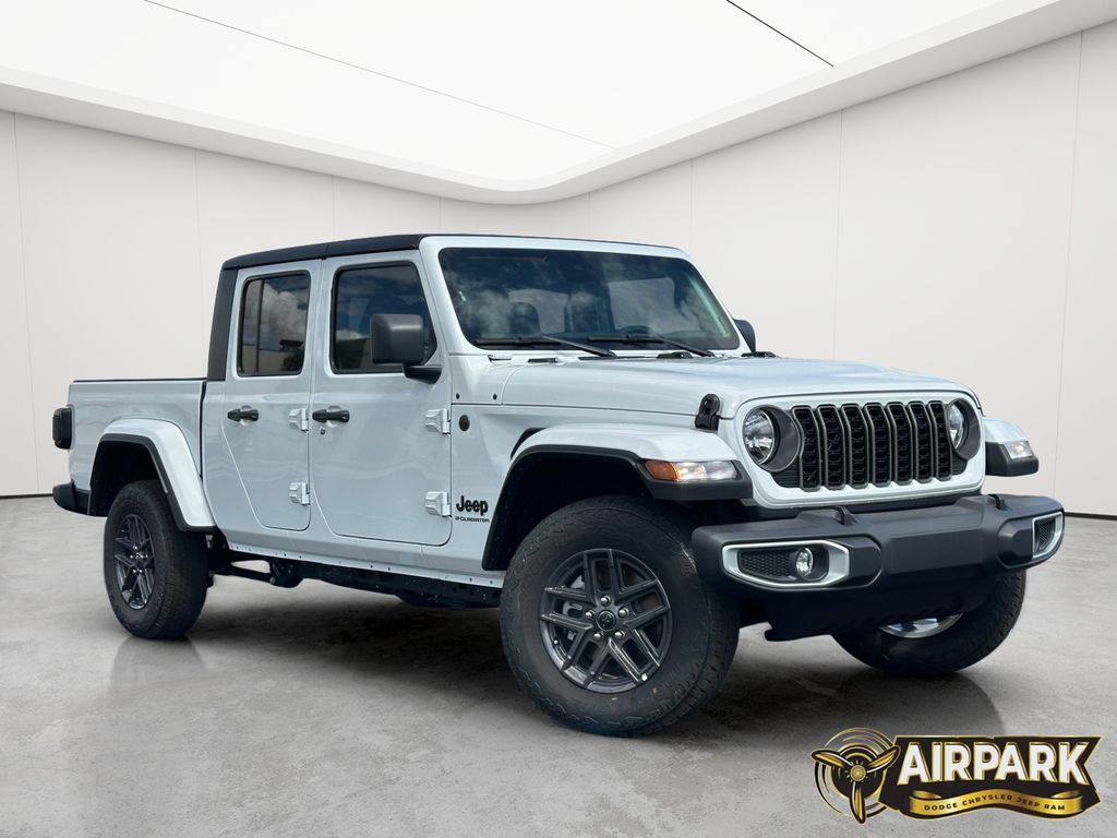 New 2025 Bright White Jeep Sport image 2