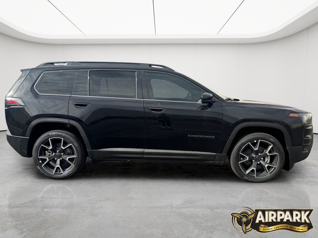 New 2026 Diamond Black Crystal Pearlcoat Jeep Overland image 3
