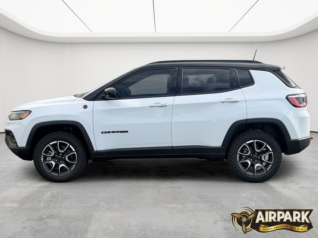 New 2026 Bright White Jeep Trailhawk image 7