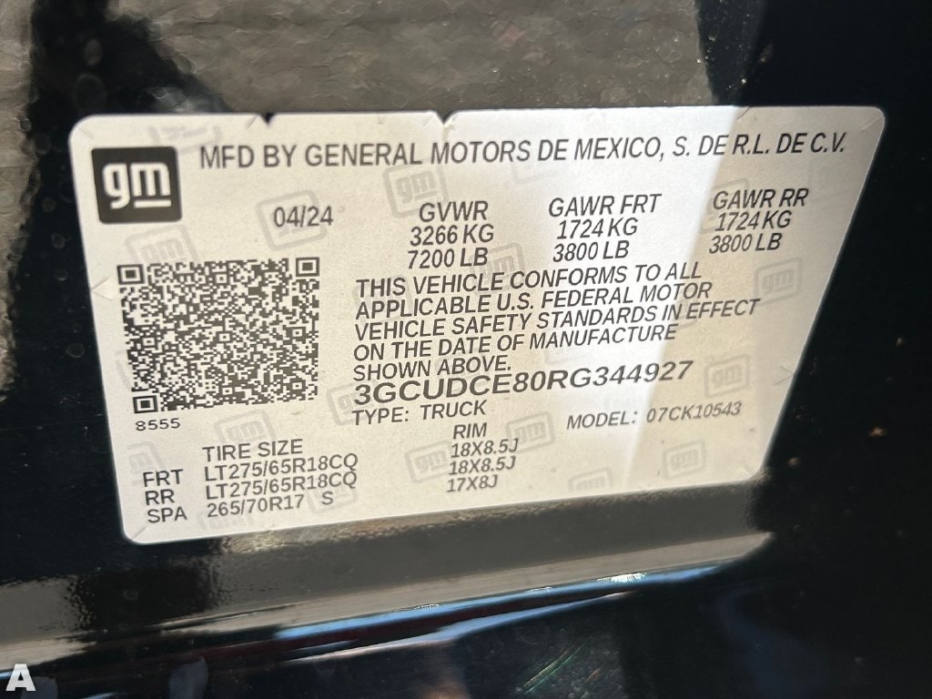 Used 2024 Black Chevrolet Custom Trail Boss image 31