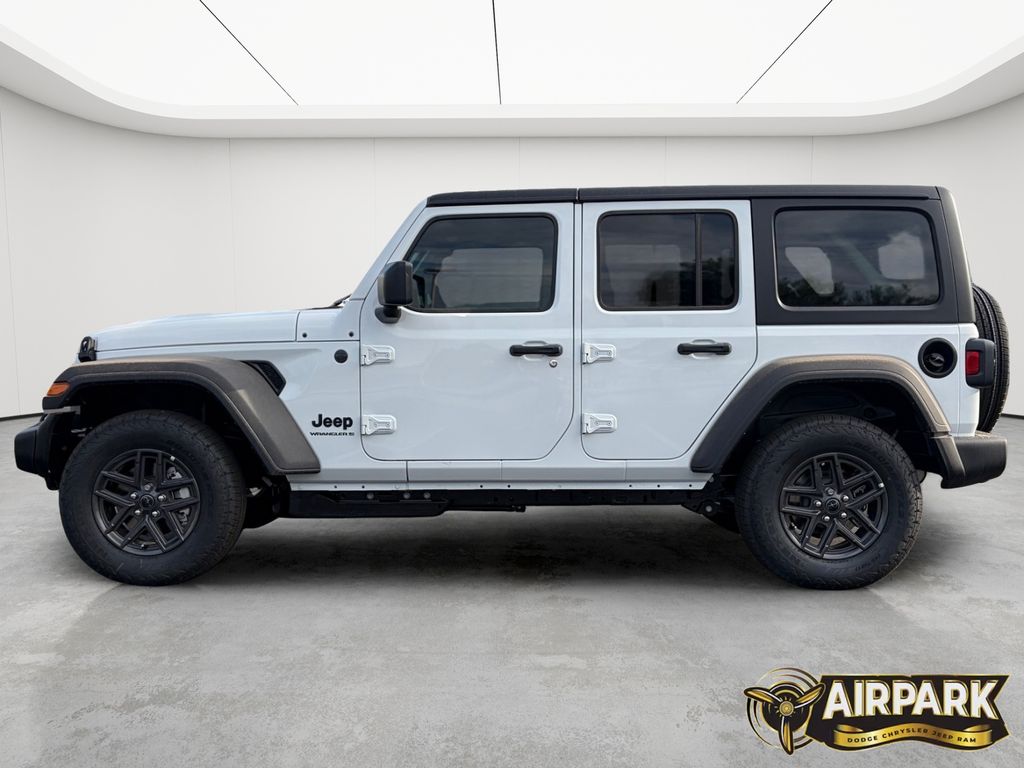New 2026 Bright White Jeep Sport image 8