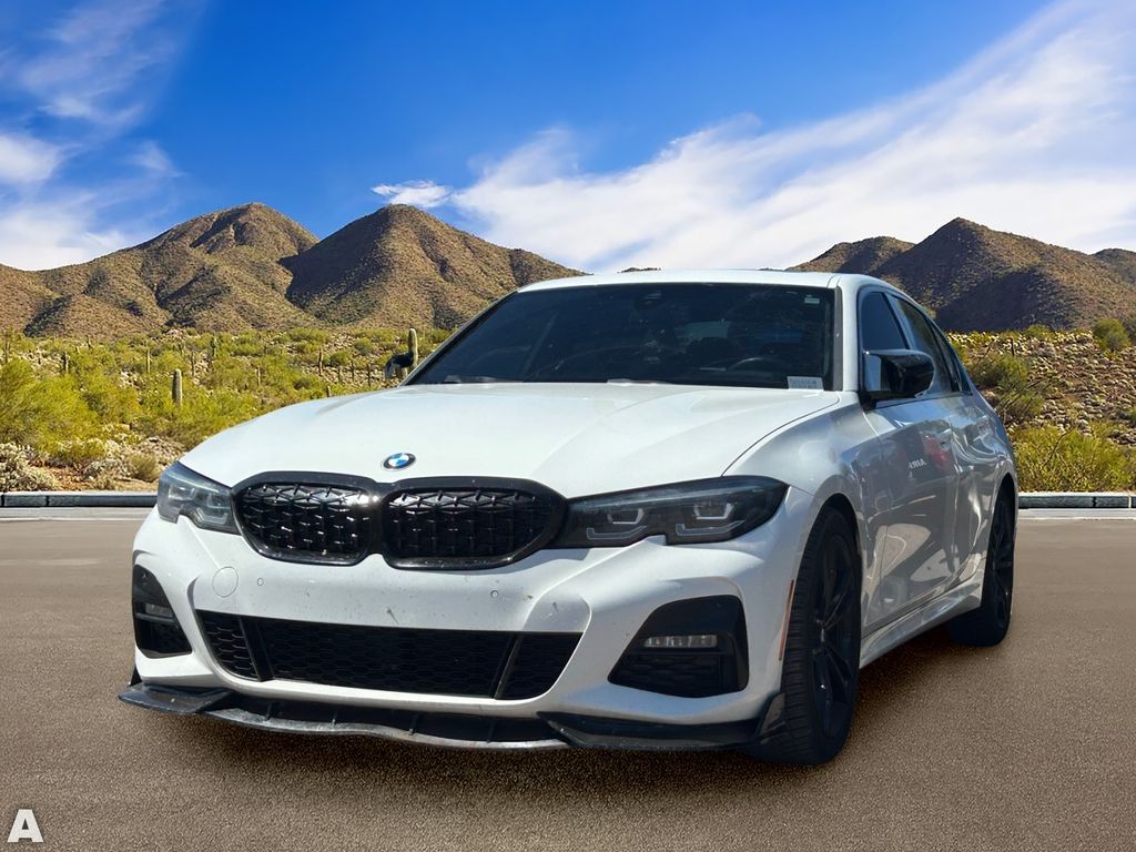 Used 2022 Alpine White BMW 330i image 2