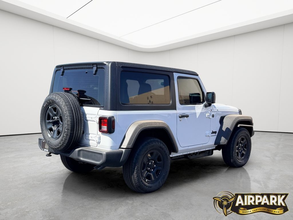 New 2026 Bright White Jeep Sport image 4