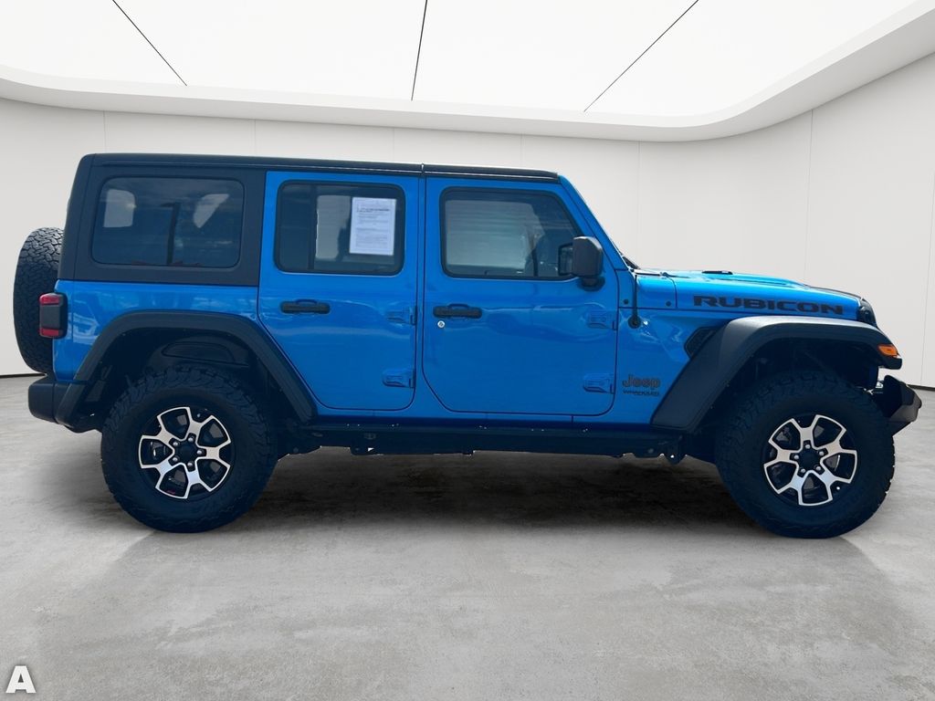 Certified Used 2022 Hydro Blue Pearl Coat Jeep Unlimited Rubicon image 6