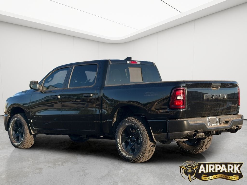 New 2026 Diamond Black Crystal Pearlcoat Ram Tradesman image 8