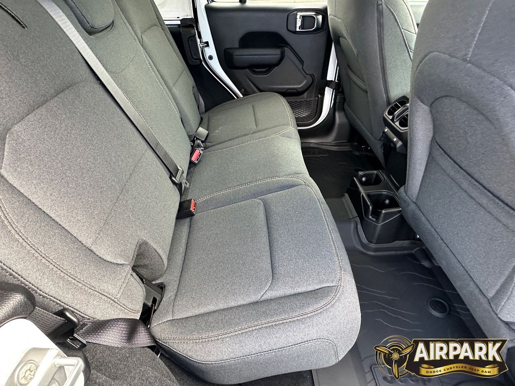 New 2025 Bright White Jeep Sport image 13