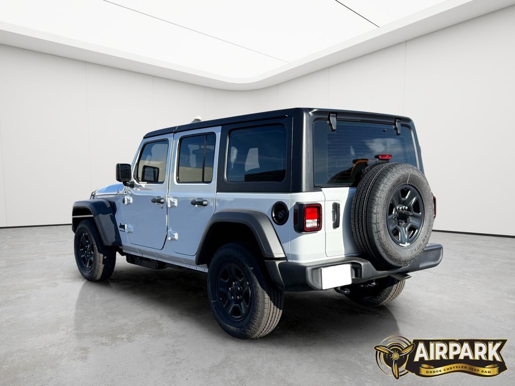 New 2026 Bright White Jeep Sport image 7