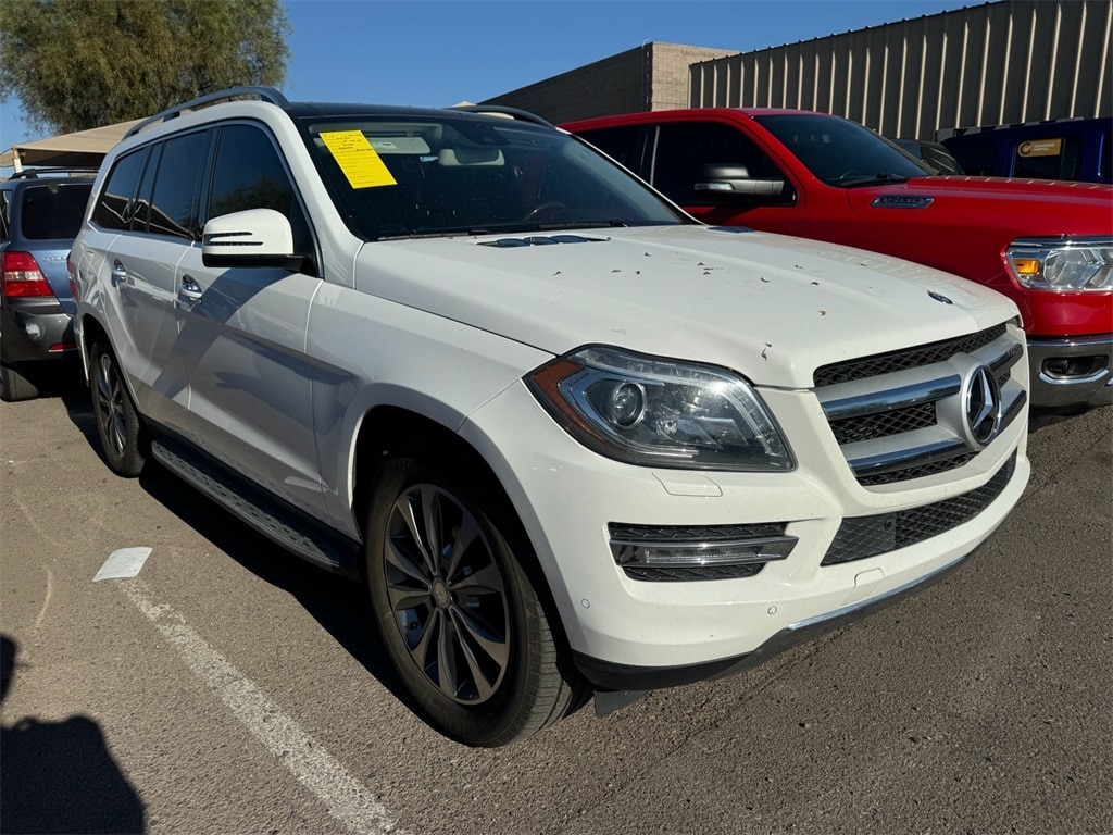 Used 2015 Mercedes-Benz GL-Class GL450 with VIN 4JGDF6EEXFA527114 for sale in Scottsdale, AZ