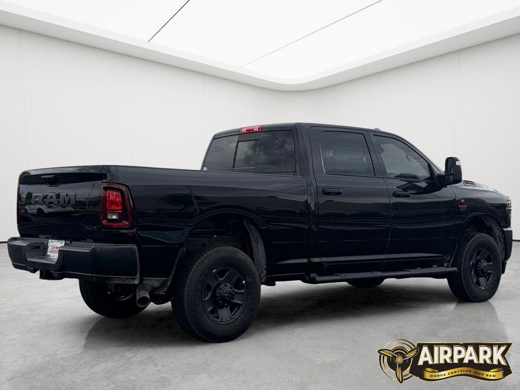 New 2026 Diamond Black Crystal Pearlcoat Ram Tradesman image 3
