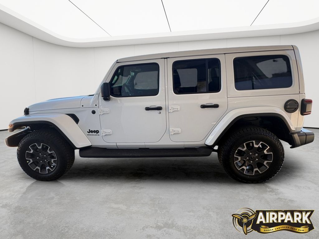 New 2026 Bright White Jeep Sahara image 7