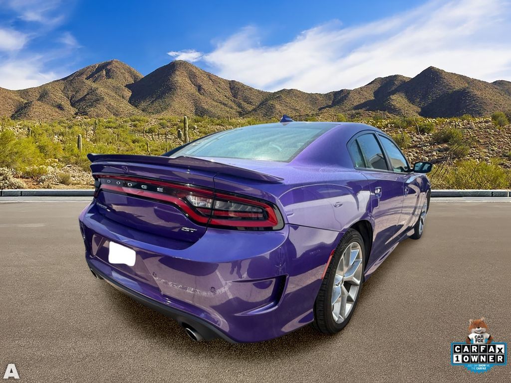 Used 2023 Plum Crazy Pearlcoat Dodge GT image 4