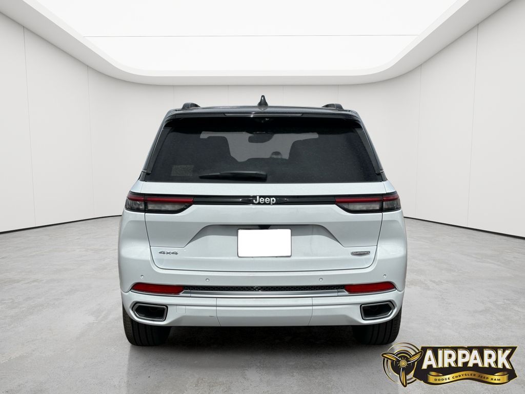New 2025 Bright White Jeep Summit image 6