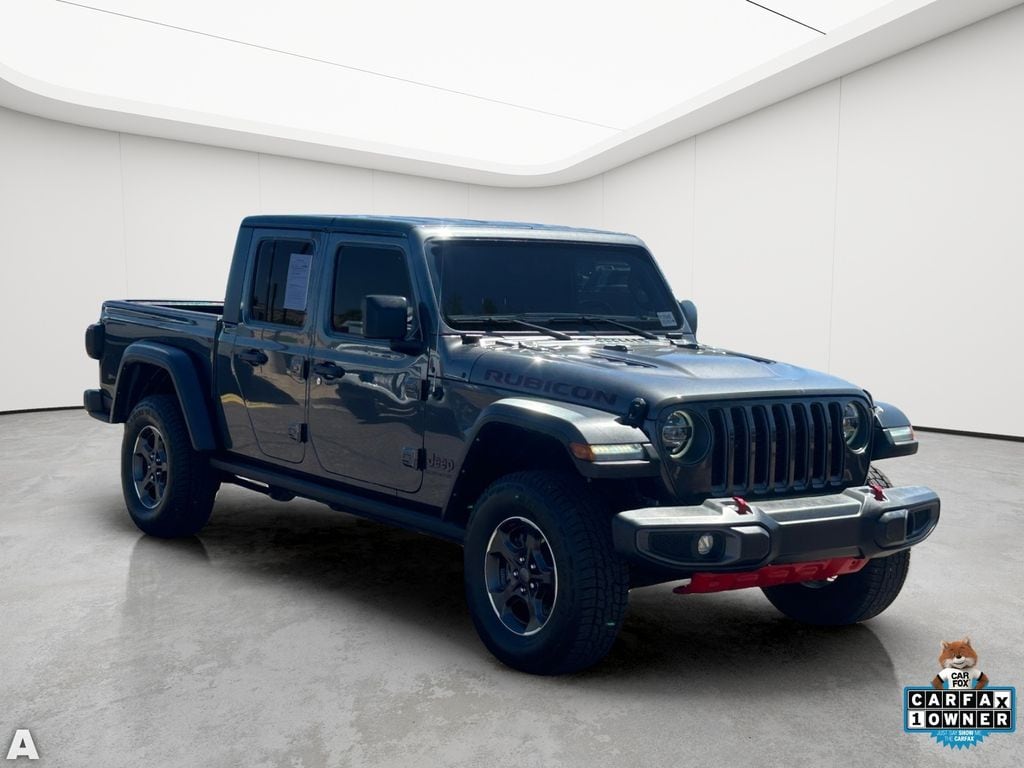Used 2022 Granite Crystal Metallic Clearcoat Jeep Rubicon image 6
