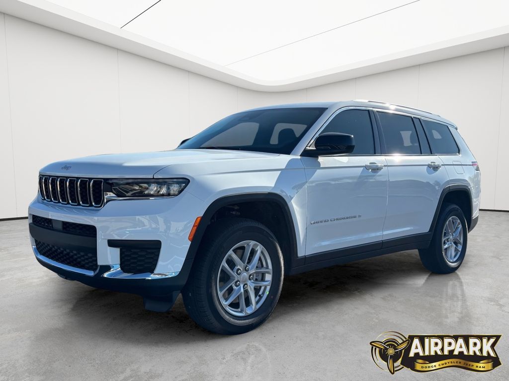 New 2025 Bright White Jeep Laredo image 8