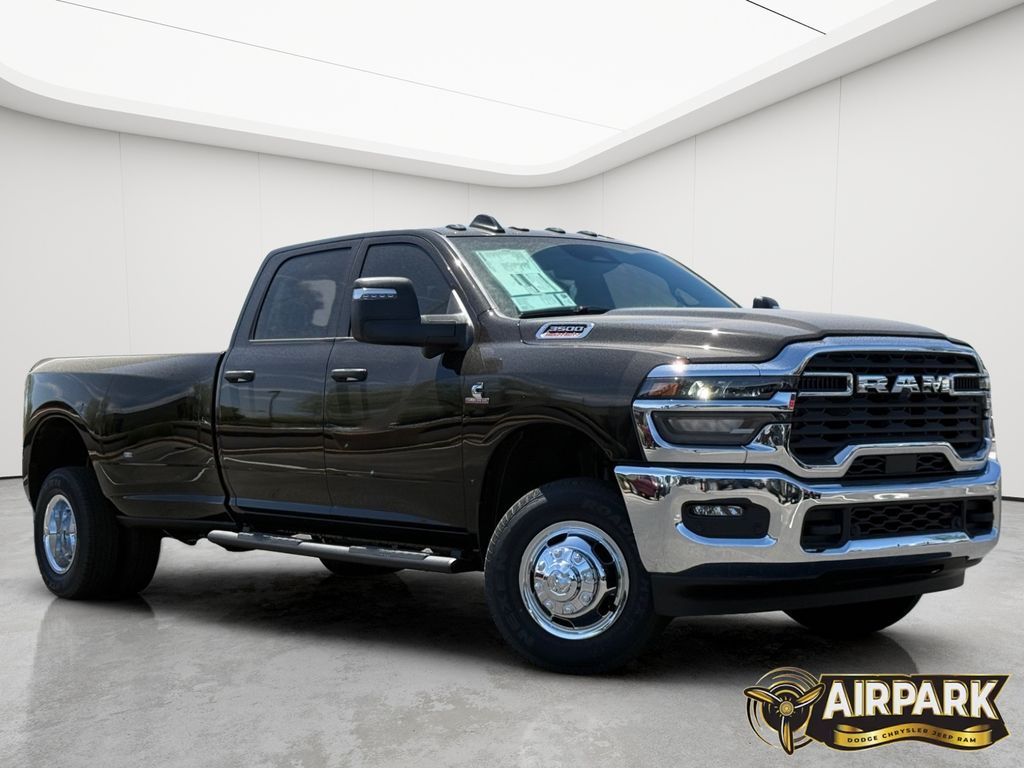 New 2026 Diamond Black Crystal Pearlcoat Ram Tradesman image 2