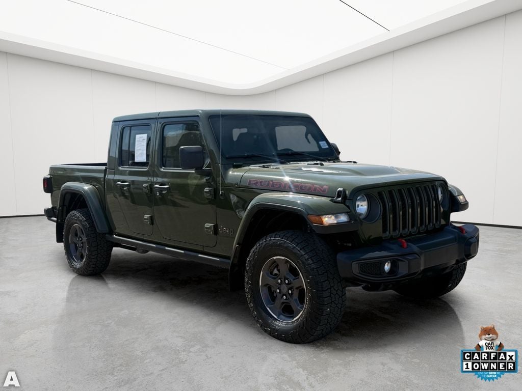 Used 2022 Sarge Green Clearcoat Jeep Rubicon image 9
