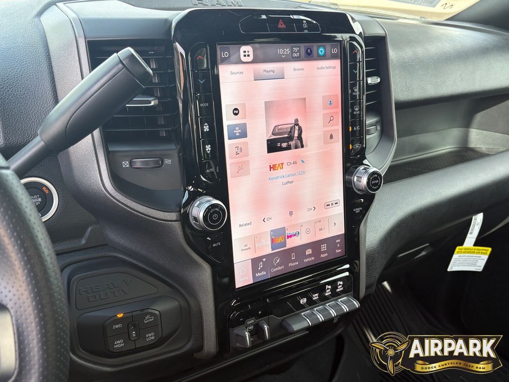 New 2026 Diamond Black Crystal Pearlcoat Ram Tradesman image 16