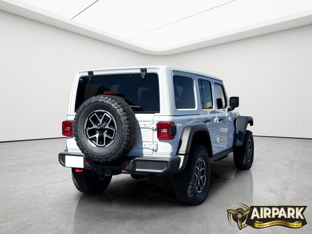 New 2026 Bright White Jeep Rubicon image 4