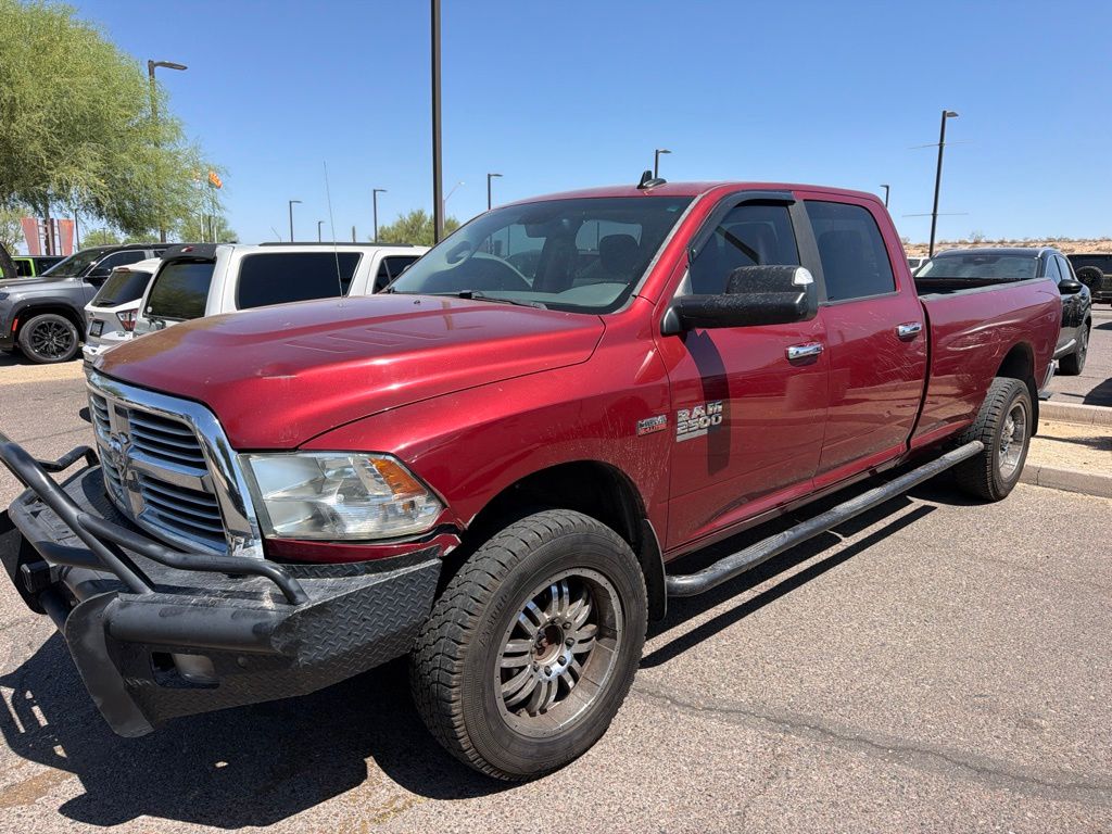 Deep Cherry Red Crystal Pearlcoat 2015 RAM 2500 Pickup Truck Four-Wheel Drive Automatic