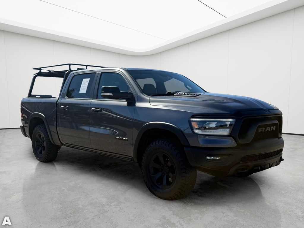 Used 2022 Granite Crystal Metallic Clearcoat Ram Rebel image 9