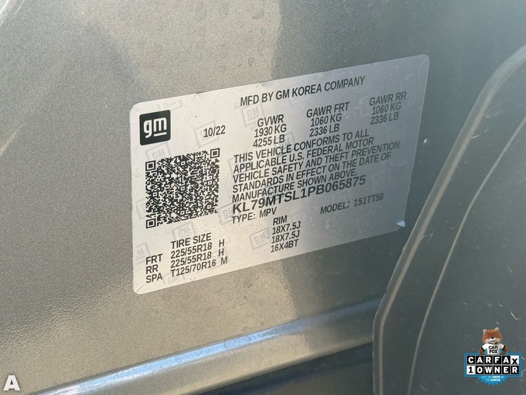 Used 2023 Sterling Gray Metallic Chevrolet RS image 34