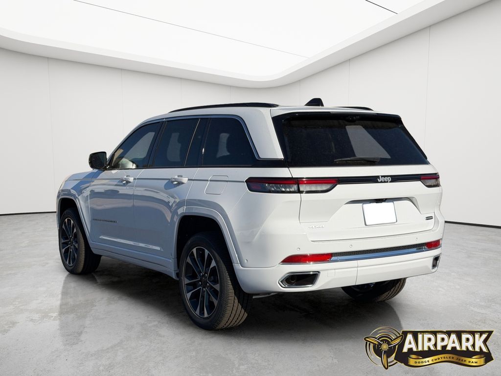 New 2025 Bright White Jeep Overland image 7