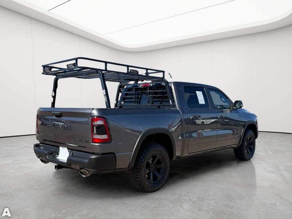 Used 2022 Granite Crystal Metallic Clearcoat Ram Rebel image 7