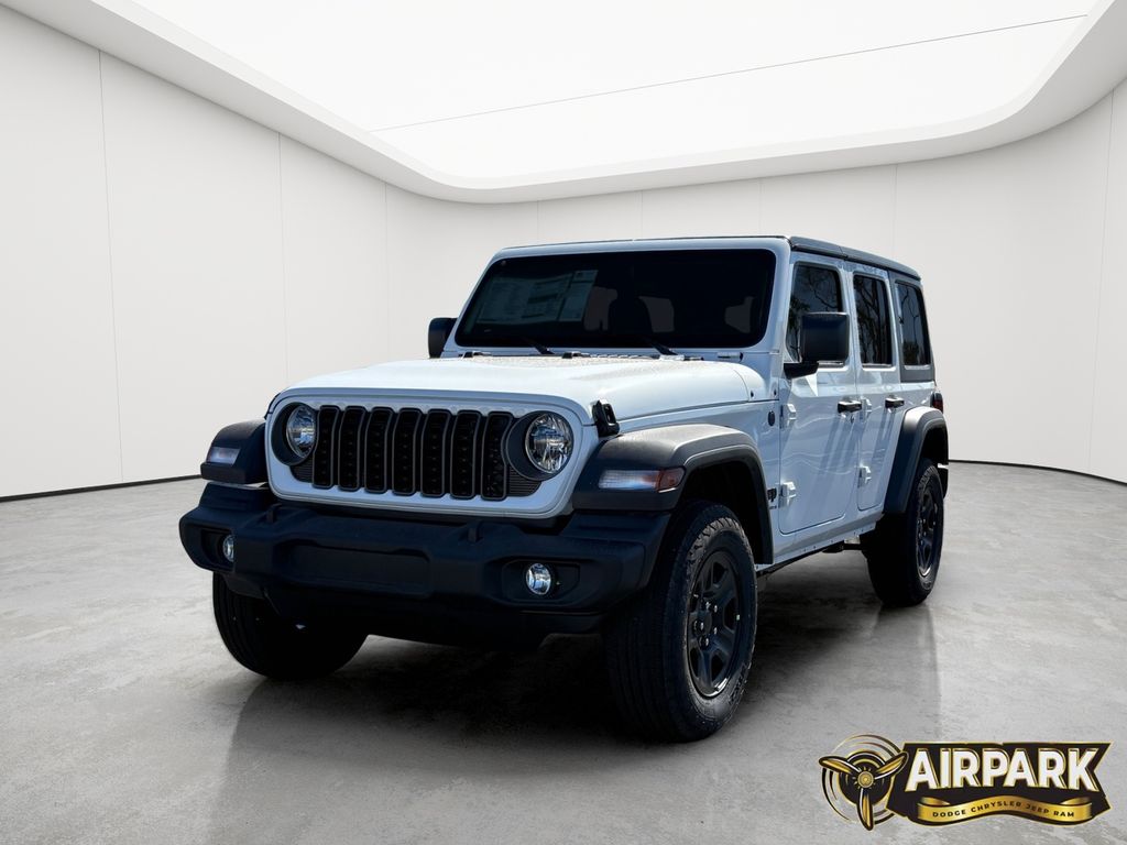 New 2026 Bright White Jeep Sport image 8