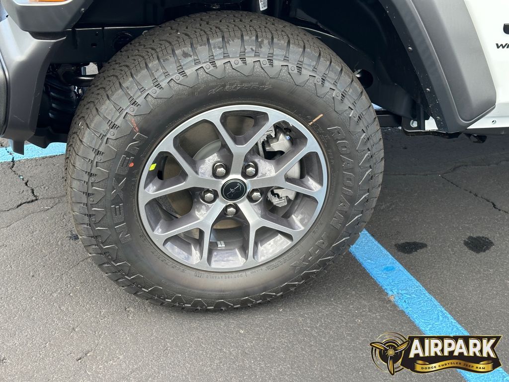 New 2025 Bright White Jeep Sport image 10