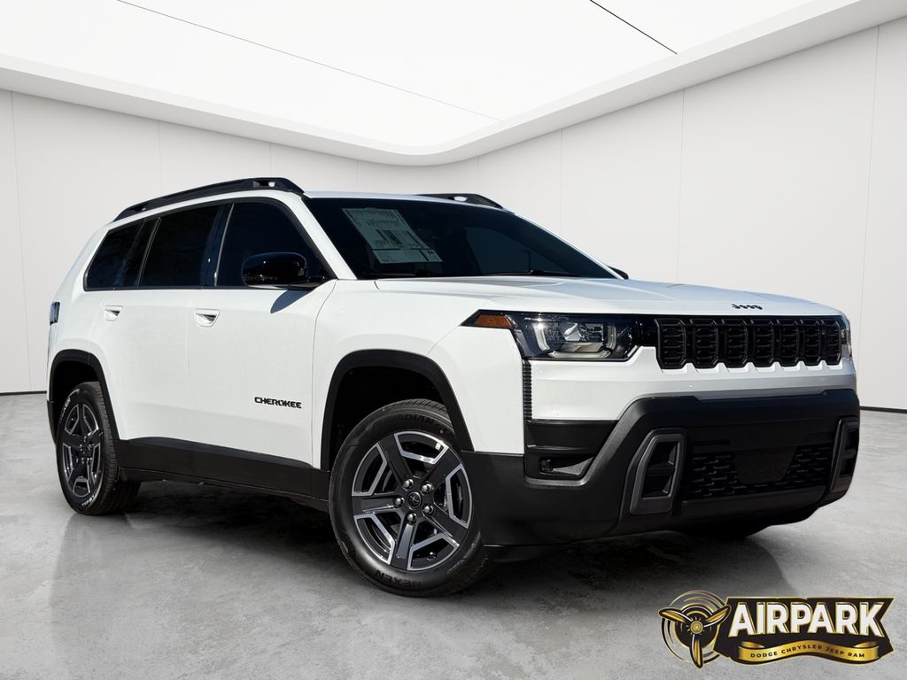 New 2026 Bright White Jeep Laredo/Limited image 2