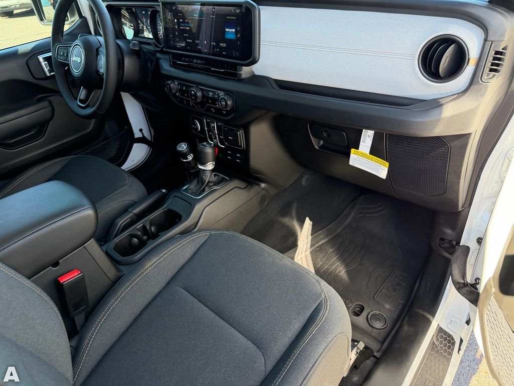 Used 2025 Bright White Clearcoat Jeep Sport S image 11
