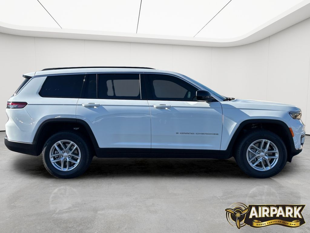 New 2025 Bright White Jeep Laredo image 3