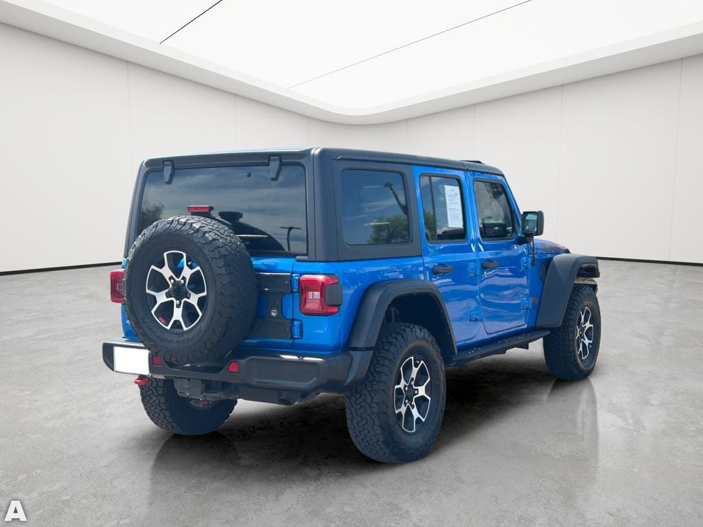 Certified Used 2022 Hydro Blue Pearl Coat Jeep Unlimited Rubicon image 5