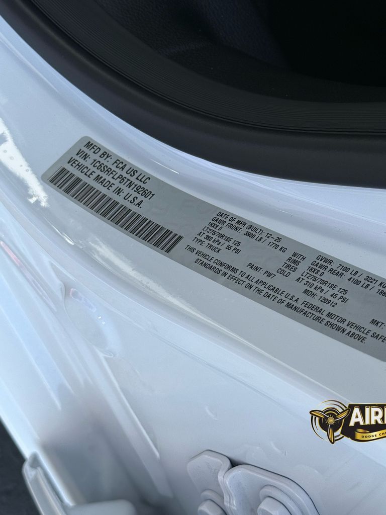 New 2026 Bright White Ram Rebel image 28