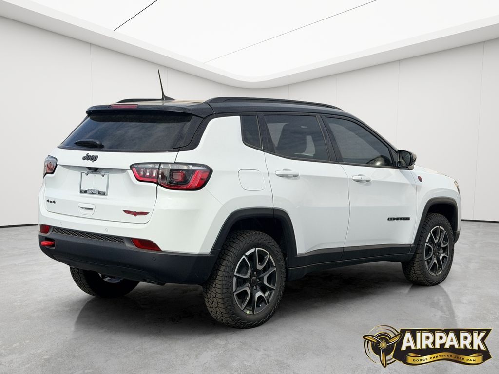 New 2026 Bright White Jeep Trailhawk image 4
