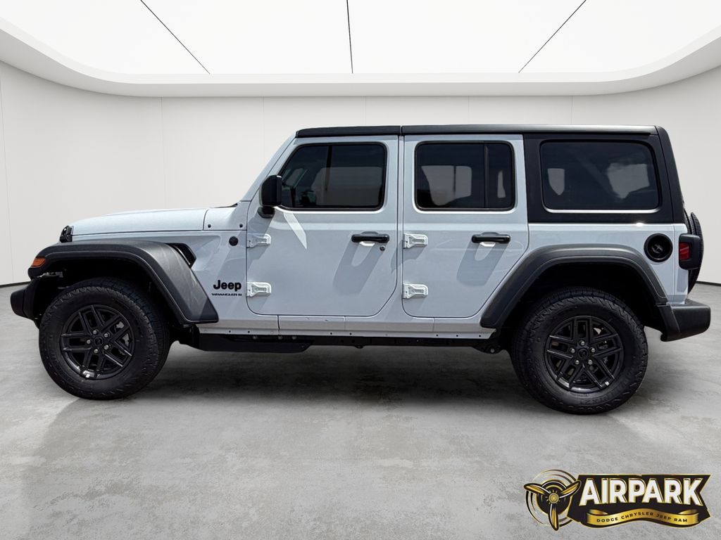 New 2026 Bright White Jeep Sport image 7