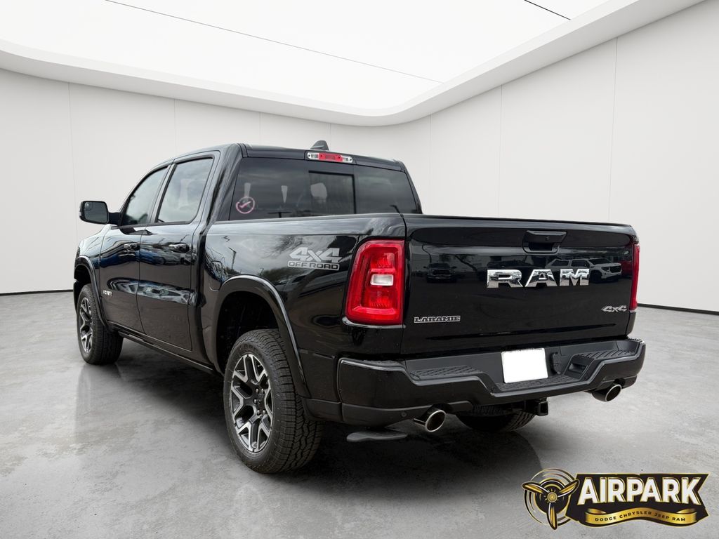 New 2026 Diamond Black Crystal Pearlcoat Ram Laramie image 6