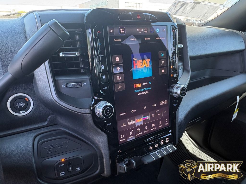 New 2026 Diamond Black Crystal Pearlcoat Ram Tradesman image 16