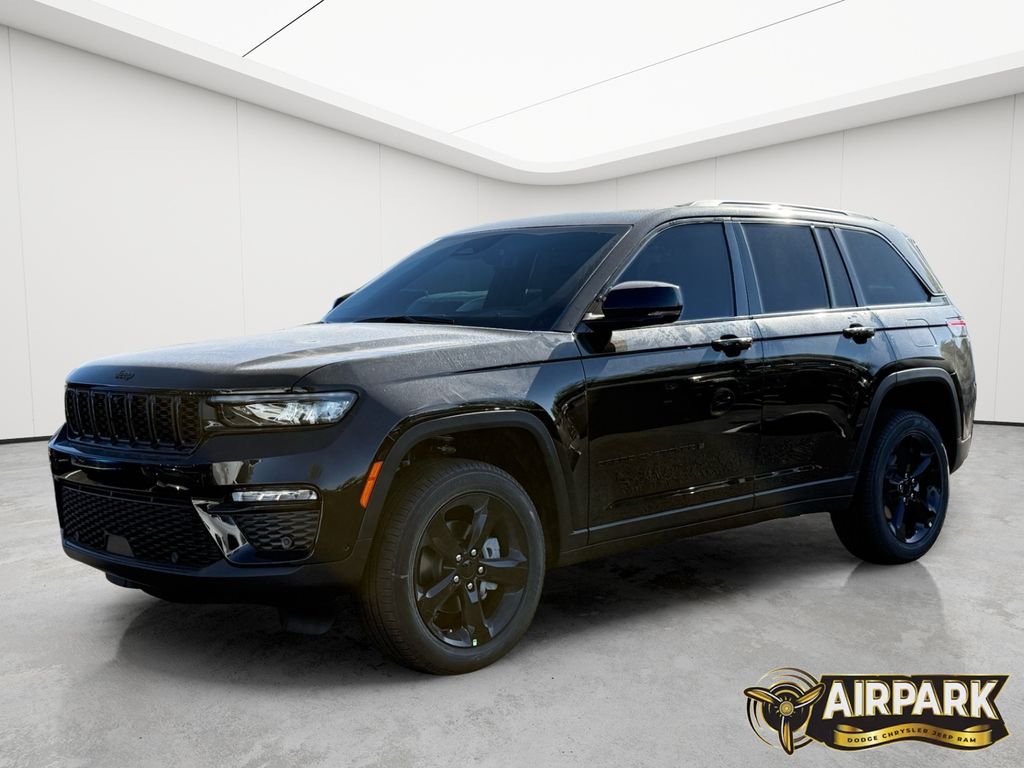 New 2025 Diamond Black Crystal Pearlcoat Jeep Limited image 9