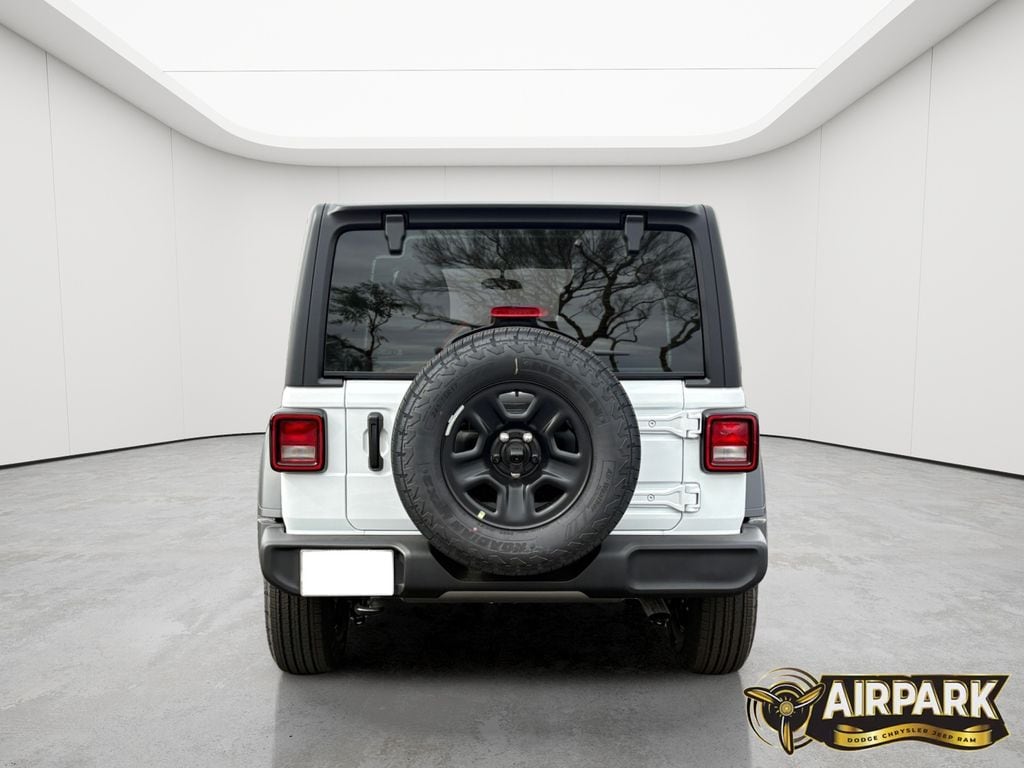 New 2026 Bright White Jeep Sport image 5