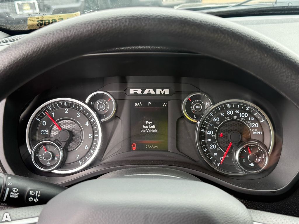 Used 2025 Diamond Black Crystal Pearlcoat Ram Tradesman image 18