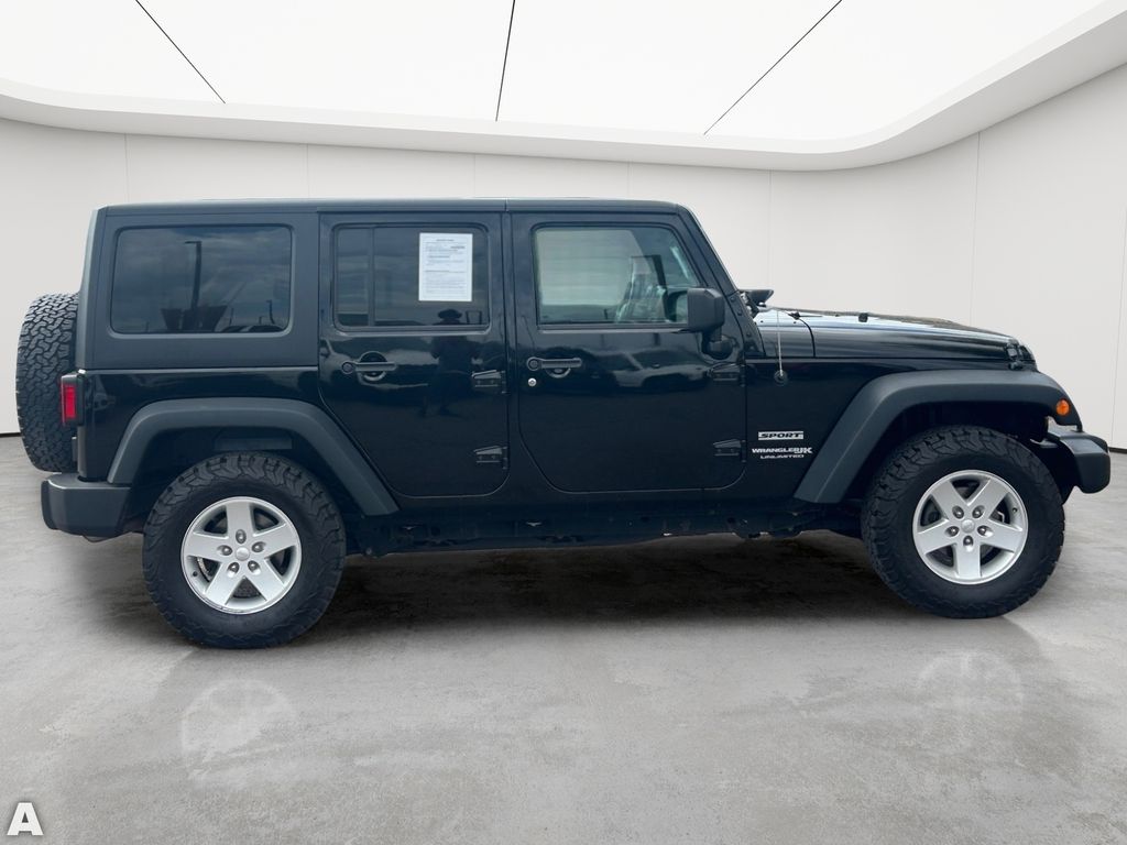 Used 2018 Black Clearcoat Jeep Unlimited Sport image 6