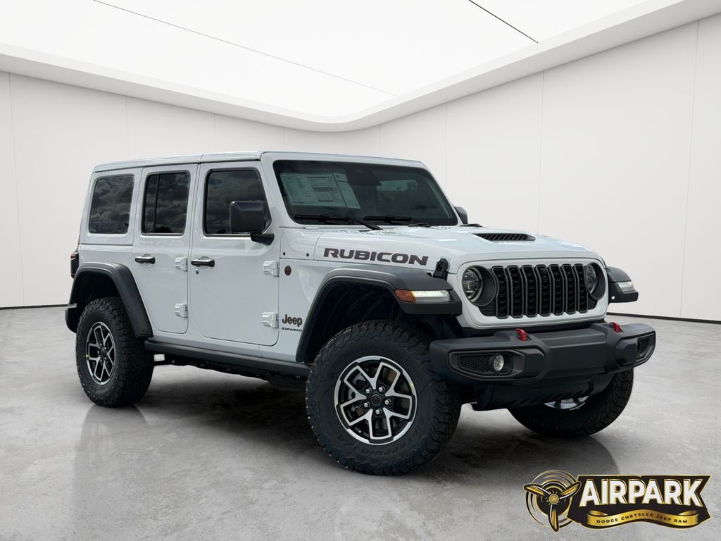 New 2026 Bright White Jeep Rubicon image 2