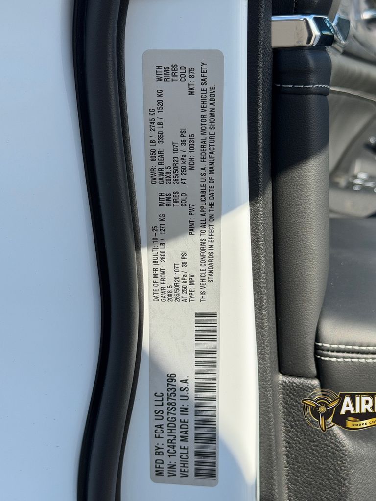 New 2025 Bright White Jeep Overland image 22