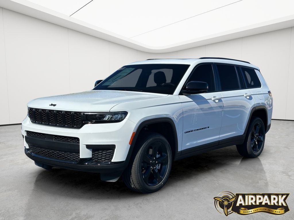 New 2025 Bright White Jeep Laredo image 9
