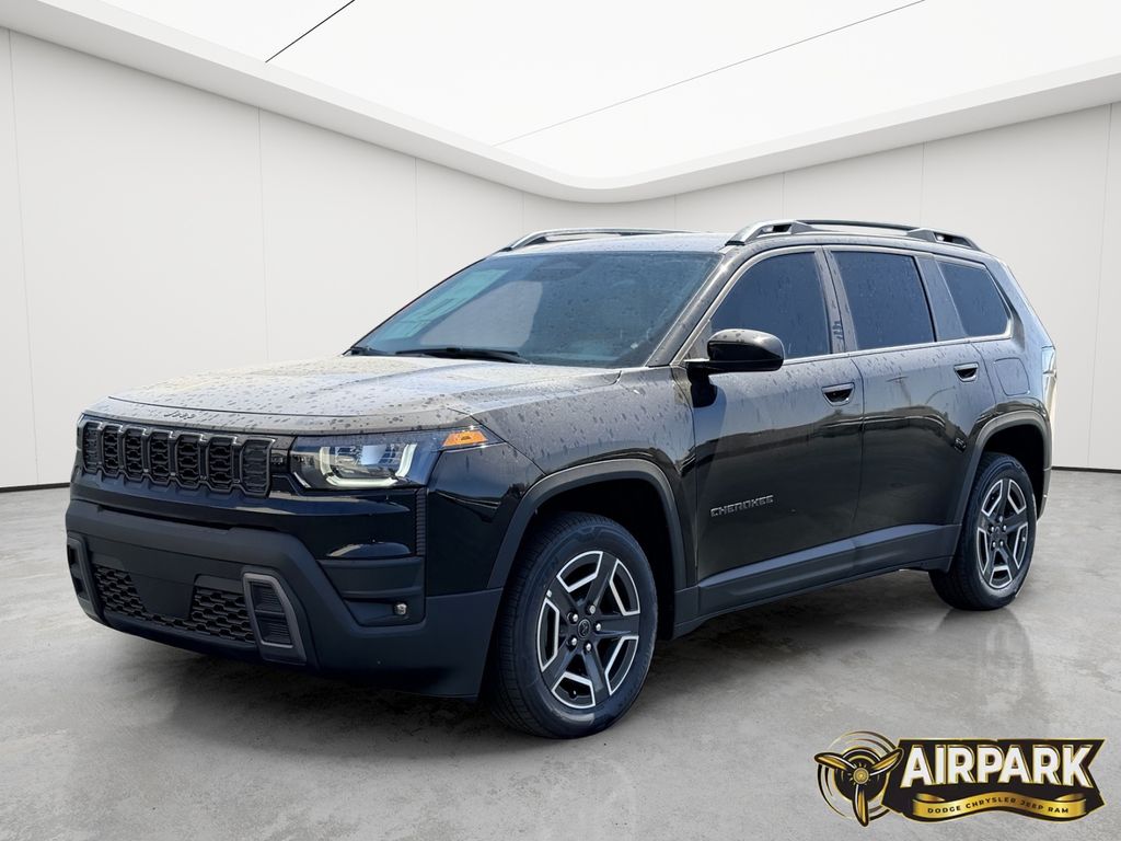 New 2026 Diamond Black Crystal Pearlcoat Jeep Laredo/Limited image 8