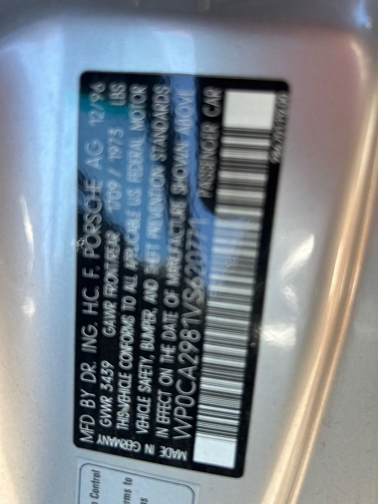 Used 1997 Silver Porsche Base image 11